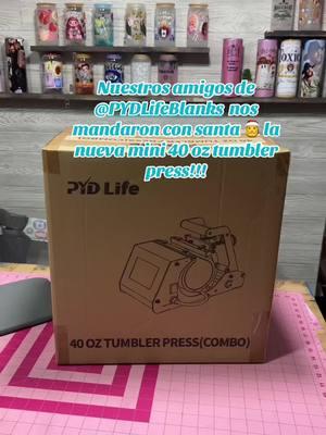 ✨thank you @PYD Life Blanks  #pydlife #pydlifetumblerpress #mini40oztumblerpress #tumblerpress #craftymoms #sublimation #sublimationblanks #40oztumbler #sublimation40oztumbler #tumblerpress #mamemprendedora #unboxing 