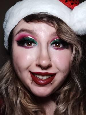 Merry Christmas and Happy Holidays 🎅🤶🎁🎄 Christmas Eve I got to spend it with my boyfriend. Watched Christmas movies and had a Gingerbread House competition (and I won)! I hope you all have a loving and safe holiday ❤️ Almost everything in this look is from @SnarlsBox  #fyp #snarlsbox #snarlsboxcollab #snarlsboxbunny #snarlsboxbunnysquad #💄beautykillerz💄 #makeup #cutcrease #cutcreasemakeup #christmas #christmas2024 #christmasmakeup #selftaughtmua #underratedmua 