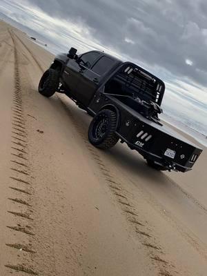 Can’t Wait To Bring It Back, Head Gaskets Left The Chat 🙃 #OceanoDunes #Pismo #chevy #duramax #cmflatbed #diesel #22x12 #35s #fyp #viral 