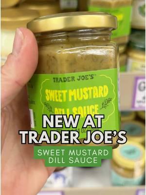 Trader Joe’s new Sweet Mustard Dill Sauce is everything I’ve been looking for! 😍  At just $1.99, this sauce has the perfect balance of tangy mustard, sweet notes, and a hint of dill. It’s amazing on sandwiches, perfect for seasoning salmon, or dipping your chicken nuggets for the ultimate flavor boost. Seriously, it’s my new go-to! 🙌  #TraderJoesFinds #SweetMustardDillSauce #SauceGoals #FlavorPerfection #QuickAndDelicious #traderjoes #traderjoeshaul 