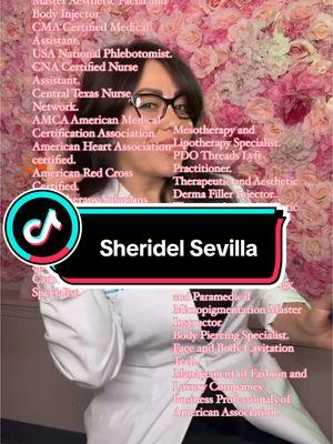 Te cuento más quién es #sheridelsevilla    #aesthethic #aestheticinjector @Mujeres Couture Magazine #losvillapodcast 