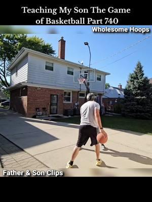 Son just started playing in March 2022! Here's a slice of our journey! #basketball #hoops #backyardbasketball #basketballmoves #fatherandsontiktok #ballislife #asmr #fyp #chicago #wholesome #wholesomehoops 