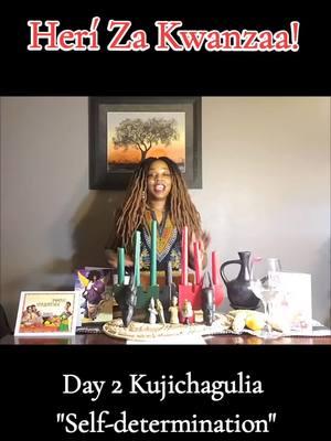 Herí Za Kwanzaa! 🎉 It's Kwanzaa Day 2: Kujichagulia - Self-Determination 🖤 Today, we affirm our right to define for ourselves, name for ourselves, create for ourselves, and speak for ourselves. We take ownership of our identity, our future, and our voices. Say it loud like as "The Black Panther Party" said All power to the people! ✊🏾  Let us stand strong in our self-determination, shaping our lives and communities with purpose and pride. #TheStickyIkyTruth   #Kwanzaa #Kujichagulia #SelfDetermination #Empowerment #AllPowerToThePeople 