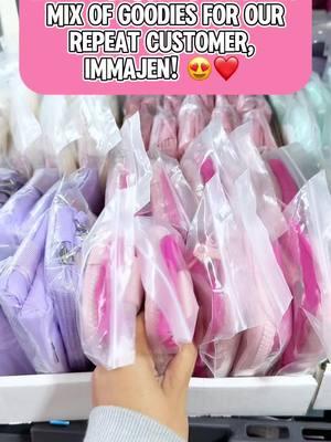 Let’s package an exciting mix of goodies for our repeat customer, Immajen! 😍❤️ #CustomOrders #SmallBusinessLove #FunPackaging #StirOfBeauty