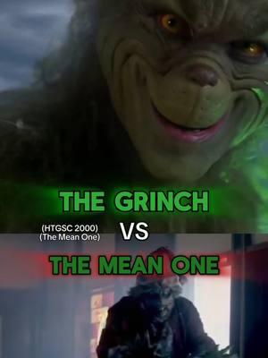 The Grinch vs The Mean One #howthegrinchstolechristmas #thegrinch #themeanone #drseuss #vsbattle #fypシ 