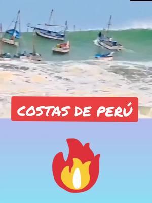 Alerta en Piura, Perú: un fuerte maretazo golpea Cabo Blanco y Máncora, dejando embarcaciones pesqueras arrasadas y zonas urbanas inundadas por el mar. #peru #pura #olas #marejada #climaextremo 