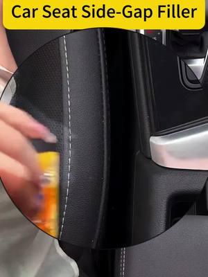 Car Seat Side-Gap Filler. Car Accessories, fits perfectly. #car #organize #caracessories #tiktokfinds #TikTokShop 