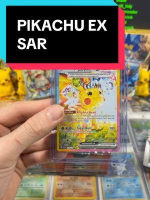 YET ANOTHER PIKACHU EX SAR FROM SURGING SPARKS!  #psa #creatorsearchinsights #ripnship #TikTokLIVE #LIVEhighlights #pokemonripnship #pokémontiktok #giveaway #Pokémon #tiktokshopfinds #ripnshippokemon #TikTokShop #LIVEIncentiveProgram #LIVE #PokémonShop #LIVEHighlights #pokemon #PaidPartnership 