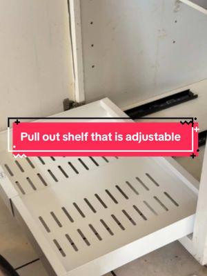 **Description:**   This pull-out kitchen shelf is a total game-changer! 🙌 Perfect for maximizing cabinet space and keeping everything organized. 🥫✨ #KitchenUpgrade #PullOutShelf #OrganizedLiving #FlipFinds #DIYStorage #HomeEssentials #FYP #ForYou 