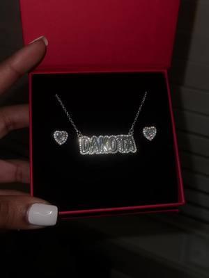 Have you seen our new “ With Love “ Diamond Nameplate Set 🥹😍 ? This set is available in kids & adult sizes !!  Shop www.JewelzByD.com ♥️  #fypage #jewelzbyd 