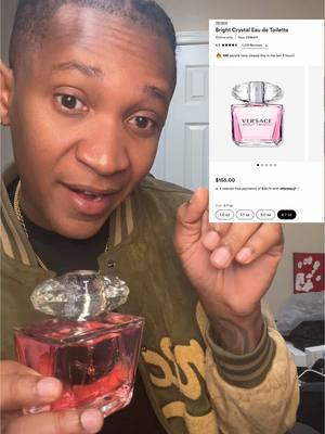 LADIES IF YOU LIKE TO SMELL EXPENSIVE THIS VIDEO IS FOR YOU stop 🛑 #versace #versacebrightcrystal #TikTokShop #tiktokshopfinds #giftideas #trexdon1 #giftforher #birthdaygift 