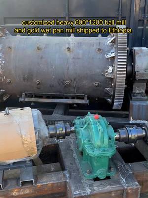 customized heavy 600*1200 #ballmill #gold #wetpanmill shipinged to #ethiopia #fyp #quartz #goldore #goldrush #goldmining #mineral #goldpanning #sudan #tanzania #rockcrusher #jawcrusher #hammercrusher #lingheng #linghengmachinery #linghenggroup