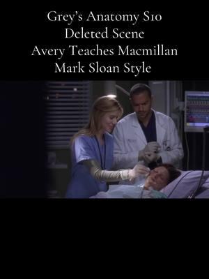 Jackson Avery takes a page from Mark Sloan’s book, teaching Macmillan the importance of precision and compassion in surgery. In this heartfelt deleted scene, Avery reminds Macmillan that a bartender’s face is their livelihood, and a bad stitch can change everything. It’s a beautiful tribute to Mark’s legacy, showing how his lessons live on through his colleagues. 🩹✨ Mark Sloan may be gone, but his impact remains. Avery’s teaching style combines skill and empathy, proving he’s truly carrying the torch. #GreysAnatomy #MarkSloan #JacksonAvery #ArizonaRobbins #Macmillan #GreysSeason10 #JesseWilliams #JessicaCapshaw #ShondaRhimes #SandraOh #DeletedScenes #PlasticSurgery #GreysBTS #BehindTheScenesGreys #GreySloan #AveryAndMacmillan #MarkSloanLegacy #HospitalDrama #MedicalTVShows #Greys10 #Season10Drama #AveryTeaches #GreysFans #GreySloanStories #SurgicalPrecision #BartenderSurgery #CompassionInMedicine #FYP #ForYou #ForYouPage #GreysScene #Season10Deleted #MacmillanLearns #ArizonaAndAvery #MedicalEthics #SurgicalWisdom #LegacyOfMarkSloan #GreySloanPlasticSurgery #TeachingWithHeart #BartenderLife #SurgicalCare #HospitalStories #AveryAndMark #FierceTeaching #SurgicalEmpathy #GreysLegacy