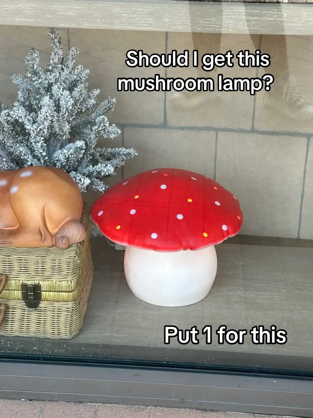 I’m obsessed with these lamps they are so cute 🍄#homedecor #lamps #cutehomedecor #asktiktok #mushroomcore #fypシ 