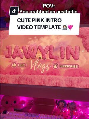 👩🏻‍💻🩷This intro template is perfect for your channel to upgrade your content! It's completely customizable and re-usable if you'd like to change it up for future content! 🛍️ Grab this ready-to-go youtube intro video template on my site, or check out my other intro videos to find one that matches your videos better!  #creatorsearchinsights #introvids #introvideo #youtubeintro #girlycontentcreator #introvideoideas #youtubeoutro #customthumbnails #contenttemplates #videotemplate #videoediting 