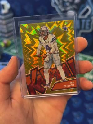 Gold /10 KABOOM 💥💥💥 Dak Prescott 🤩 🤩 🤩 FREE $100 OFF TOO WITH THE KABOOM #sports #NFLPlayoffs #nflfootball #nfltiktok #sportcards 