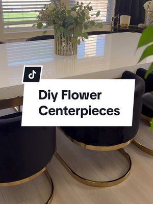 Modern home decor ✨ #diyflowers #whiteflowers #modernhomedecor #fypdecor #interiordecorating #traderjoesflowers #creatorsearchinsights 