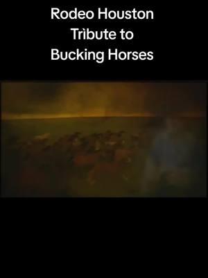 the Houston livestock show and Rodeo pays tribute to to the great bucking horse "Hostage" and her lineage. #houston #rodeo #buckinghorses #prorodeo #bucking #horses #horsesoftiktok #foryou #foryoupage #fypage 