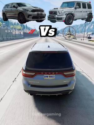 Dodge Durango SRT Vs Mercedes Benz AMG G63 #beamng #forzahorizon5 #fh5 #beamngdrive #gaming #dodge #durango #srt #gwagon #g63 #amgg63 #fyp #foryoupage #goviral #cars