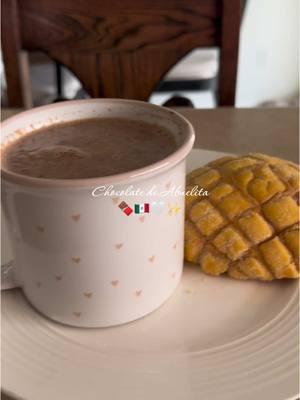 Chocolate De Abuelita👵🏼☕️❤️ #atoledechocolate #chocolateabuelita #atole #hotchocolate #hotchocolaterecipe #mexicanhotchocolate #recetasmexicanas #recetasfaciles #fyp #4upage #tiktokcreator #abuelita #mexicantiktok #foodcontentcreator   #recetasdelaabuela #authenthicmexicanfood #foodiesoftiktok #paratii @AbuelitaChocolate  