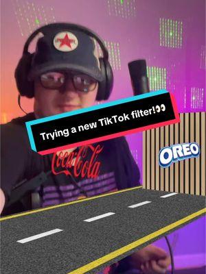 Trying a new TikTok filter!🤩🤩 #talkbox #fyp #tiktokeffect #tiktokfilter #logos #justindaepic 