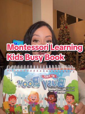 This Montessori toddler / kids Busy Book is the best thing I’ve gotten my daughter for her development so far. #toddlerbusybook #busybook #kidsbusybook #toddlerlearning #toddlerlearningactivities #kidseducation #montessori #montessoritoys #montessoritoddler #montessoriathome #newyearnewaura #kidstoys 