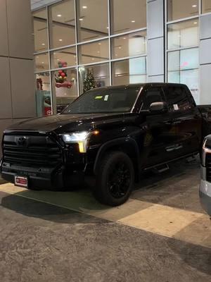 this Tundra is a beauty, come visit me to purchase at our Dallas location! #fyp #dallas #toyotaofdallas #toyota #tundra #trucks #blacktruckersoftiktok #dealership 