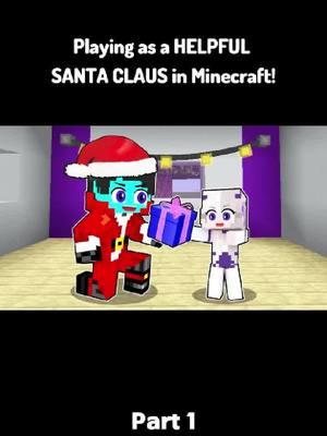 Part 1 | Playing as a HELPFUL SANTA CLAUS in Minecraft! #pepesantv #esonitv #minecrafttagalog #Minecraft #CeeGeeGaming #ceegee #sheyyyntv #ceegeesbar #pepesan