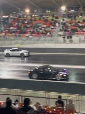 🏁 GT-R -VS- GT-R Roll Racing @Kuwait Motor Town #fypシ゚viral #carcommunity #supercar #gtr #jdm #kuwait_tiktoker #1stockgang #carenthusiasts #carslover #carsoftiktok #explorepage #r35 #nissan 