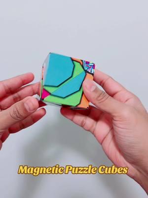 Magnetic Puzzle Cubes #magneticpuzzlecube #puzzles #toddlerstoys #cubes #puzzles #collaboration #TikTokShop #izalak @Zalak Patel 