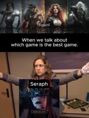 When we talk about which game is the best game...#Seraph #GenshinImpact #mmorpg #steam #nft #diablo #gamefi #fypgaming