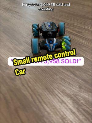 #creatorsearchinsights Small remote control car “🚗 The ultimate stunt car is here! Double-sided flips, hand gesture control, and off-road action—all for 57% OFF! 🤯 Perfect for Christmas or any occasion. 🎁 Tap now before it’s gone! #RemoteControlCar #StuntCar #ToyDeals”	#ToysofTikTok 		#RCStunts 		#ToyDeals 		#FunForAllAges 		#HolidayGiftGuide#positiverhyme #positiverhymefinds #yearendsale2024 