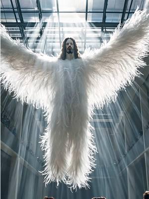 This breathtaking sculpture of Jesus is formed from thousands of pristine white feathers, each one said to be donated and prayed over by believers around the globe. Suspended mid-air, He appears to gently hover above us, reminding us that Christ lifts our burdens and shelters us under His wings. Drop an ‘Amen’ in the comments if you believe His love carries us higher than any storm can reach! #WingsOfGrace #CoveredByHisLove #JesusSaves #FaithInAction #ChristianTikTok #MuseumOfMiracles #Amen