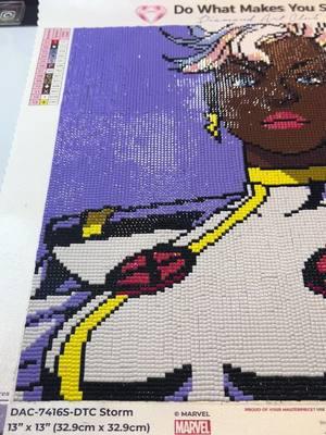 #Storm #marvel #X-Men #4days #Complete #notwholedays #mylipspoppin 💎💎💎#DAC #DiamondArtClub #fyp #foryourpage 