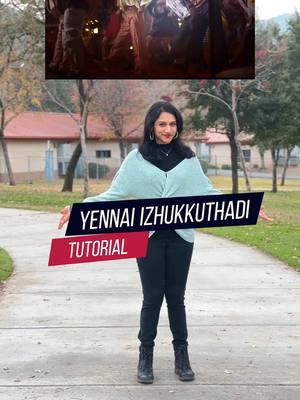 Dance tutorial for the trending Tamil song - Yennai Izhukkuthadi  #jayamravisong #dancetutorial #hookstep #easydancetutorials #indiandance #tamiltiktok 