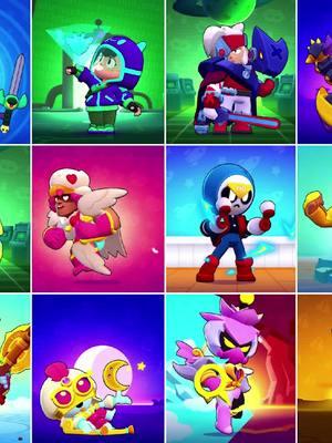 @Brawl Stars All 88 Brawler Winning Animation with New Skins #brawlers #brawlstars #brawlstarsskins #robrawlstars 