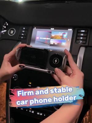 This car-mounted mobile phone holder provides users with a more convenient and firm use experience.#TikTokShop #carphoneholder #foldingphone