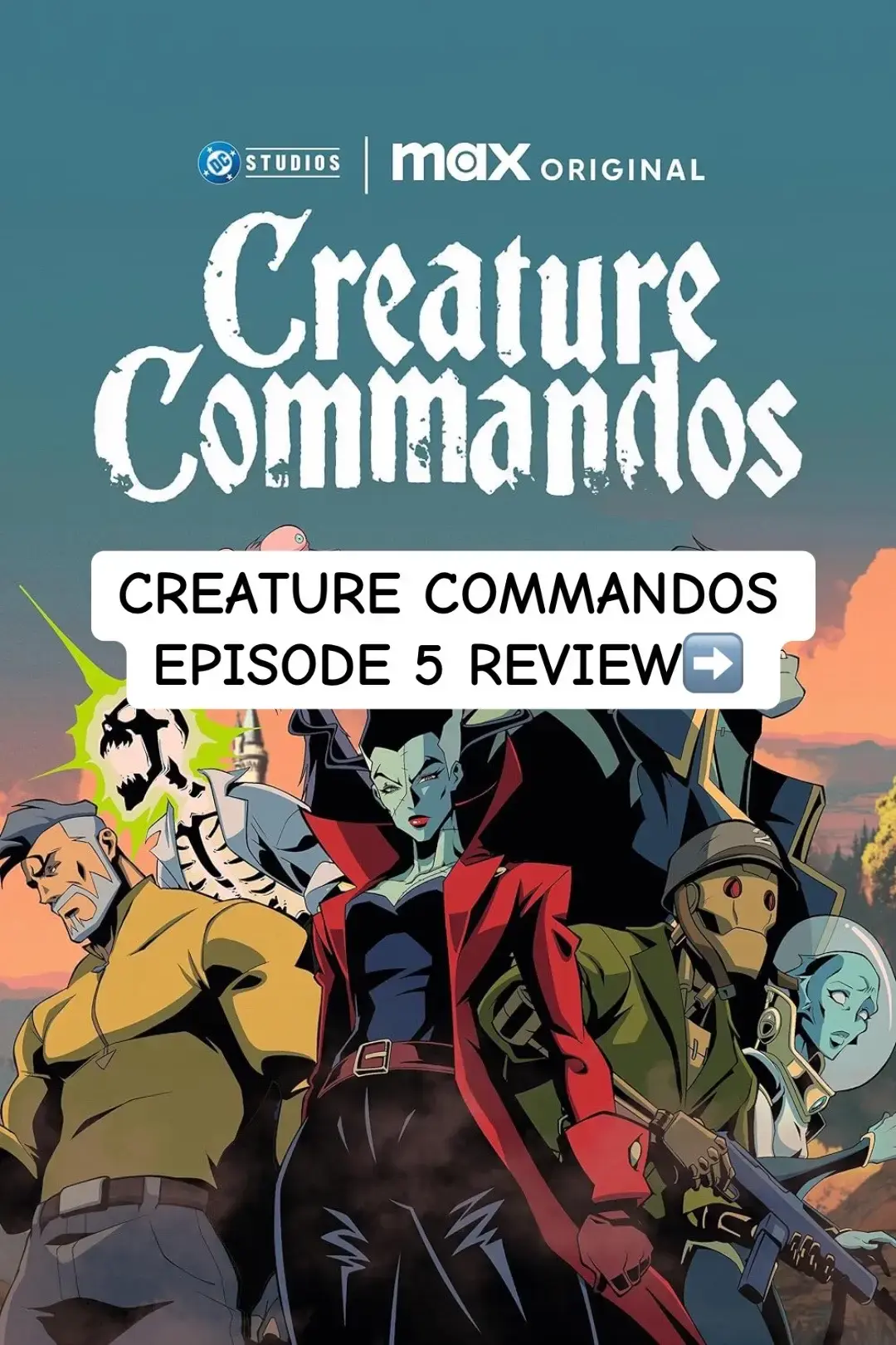 #creaturecommandos #creaturecommandosseries #dcu #dc #dccomics #dcuniverse #dctok #dctiktok #dcfyp #comics #comictok #nerdtok #jamesgunn #jamesgunndc 