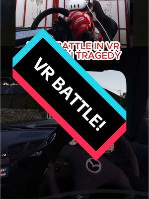 VR battles are so intense #assettocorsa #initiald #touge 