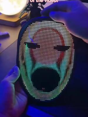 Get ready to light up the night with theLED Face Changing Shining Mask! Customizable with Bluetooth, this cyberpunk-inspired electronic mask is perfect for Halloween, cosplay, or any event that calls for a little extra flair. Stand out at parties with this glowing, futuristic mask! Don’t miss out on the coolest accessory of the season! #LEDMask #HalloweenMask #CyberpunkStyle #GlowInTheDark #PartyMask"