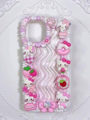 ✨ASMR Cute Hello Kitty DIY Handmade Decoden Phone Case Handmade Decoden Phone Case #asmr #decoden #decodenphonecase #creamglue #decodencase #phonecase #handmade #DIY #fyp #usa #cheror #lovedeco #hellokitty #hellokittylover #hellokittycollection  #sanrio #kuromi #melody #pochacco #cinnamon #pompompurin #sanriocore #gudetama #hellokitty 