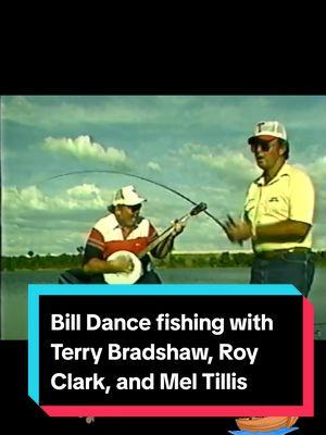 Funny moments fishing with Bill Dance and special guests, Pittsburgh Steelers quarterback Terry Bradshaw, Hee Haw star Roy Clark, and country music star Mel Tillis.  #fishing #billdance #terrybradshaw #nfl #pittsburghsteelers #quarterback #royclark #heehaw #banjo #meltillis #stutter #drag #fishtok #billdanceoutdoors #funnyvideos #funny #country #banjotok #fishingtiktoks 