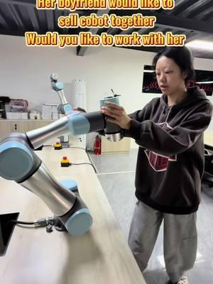 More and more friends joining with us to sell Cobot #UR#cobot #robot #robot arm 