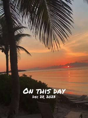 #onthisday I wanna go back,,I’m counting the days 🥰♥️ #happynewyear #vacation #mexico #sunrise #takemeaway #escape 