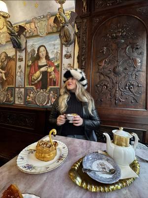 I fell in love with this patisserie the moment I discovered it. ✨ A real life fairytale experience, would you like to visit it?  #slovakia #slovakiatravel #konditoreikormuth #travel #girlslovetravel #slovakiagirls #travelslovakia 