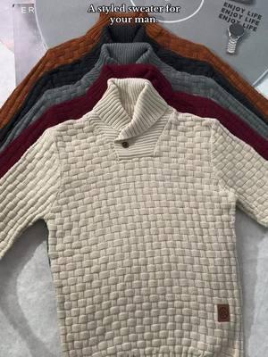 Exquisite and elegant men's sweater. I like its neck design.🔥 #fashionmenstyle #oldmoney #oldmoneystyle  #FallFreshness #coolboy #fallfashion #spotlightfinds  #winterfashion #autumnvibesk #sweaterseason #fall #trendy #spotlightfashion #autumnoutfits #menstyletips #highquality #fashionmen #sweaterweather #sweater #sweaterstyle #boyfriendgift #tiktokshoplastchance #tiktokshopnewyearnewaura  #ValentinesDay #valentinesdaygift #valentinesdaygiftideas 