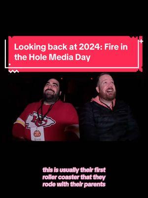 Looking back at 2024: Our first ever media day 🥹 Fire in the Hole has proven to be a great addition to an already fantastic theme park in Silver Dollar City! #silverdollarcity #branson #fireinthehole #rollercoaster #coastercuzzies