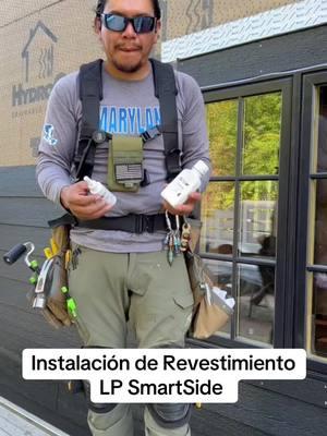 Cuando se trata de hacer instalaciones de revestimiento de ingeniería LP® SmartSide® ExpertFinish® @LP BUILDING SOLUTIONS products es importante utilizar los productos adecuados y el Touch UP kit y el sellador @ositough Quad son indispensables para garantizar una instalación de calidad #themexicancarpenter #homebuilder #carpenter #lpsmartside #construction