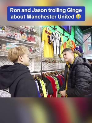 Ron and Jason trolling Ginge about Manchester United #stableronaldo #jasontheween #angryginge #manchesterunited #fyp 