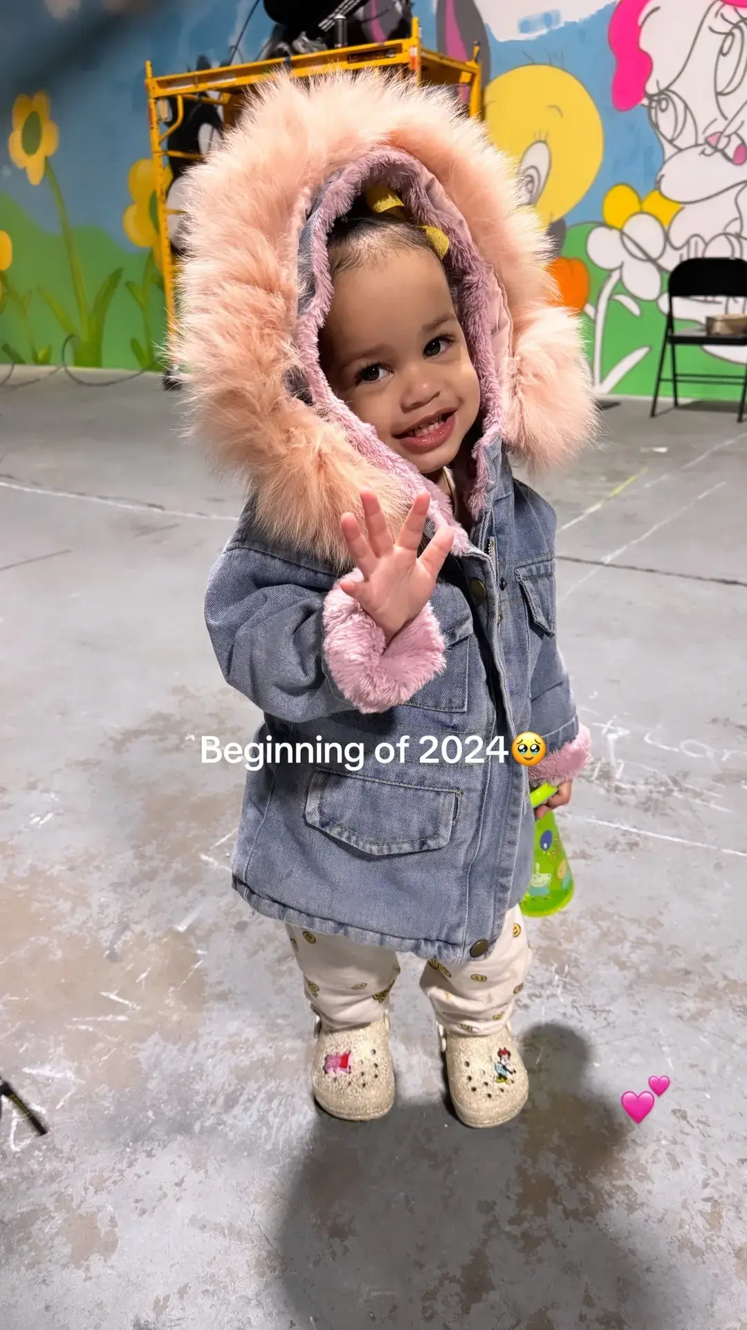 Time flewwwwww 🥹 #toddlergirl #year2024 #2024 